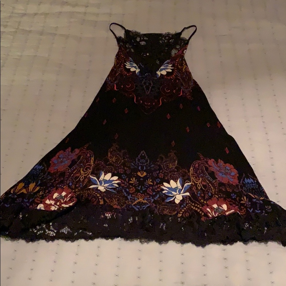 Free People lace slip dress